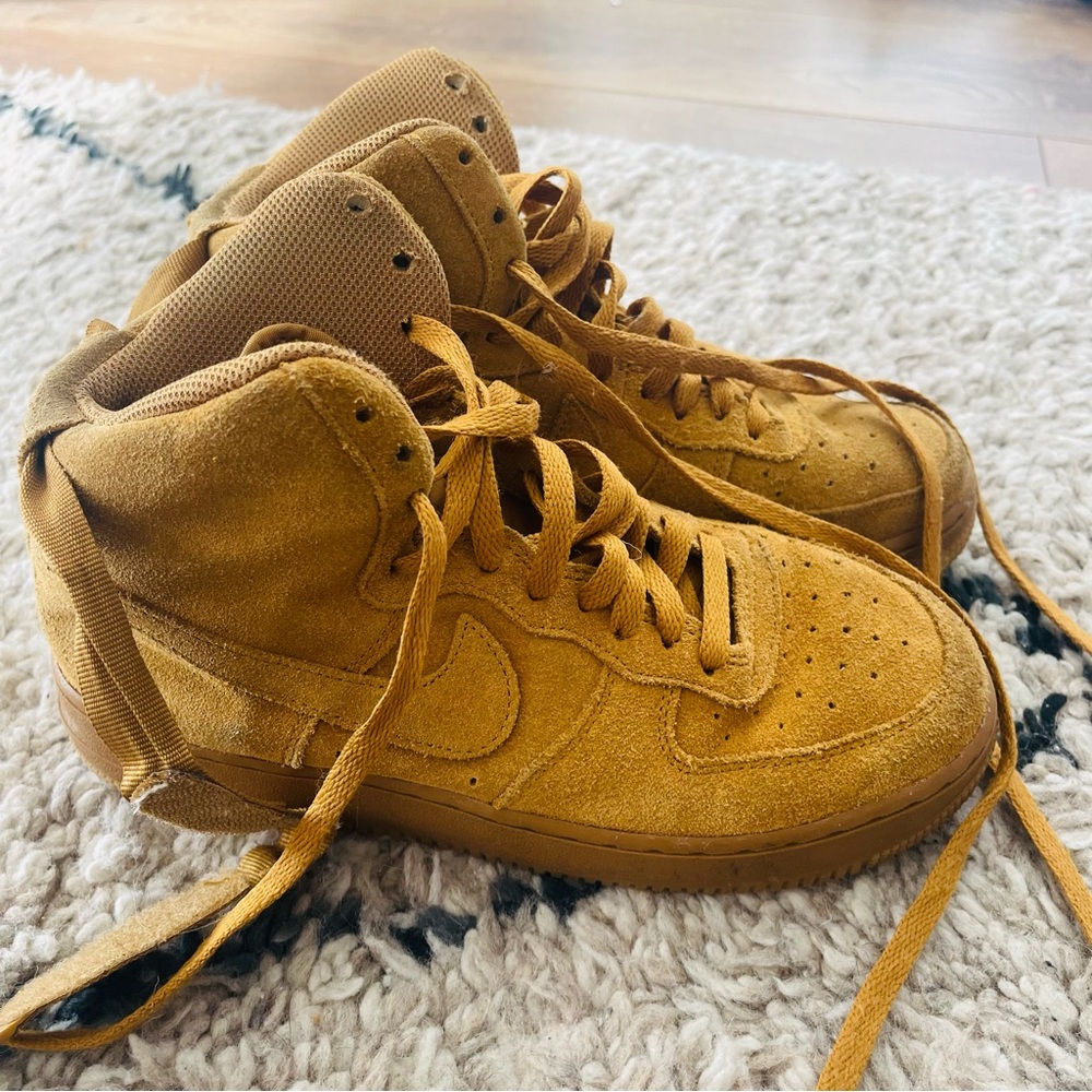 Nike Air Force 1 AF1 High LV8 (GS) Wheat
